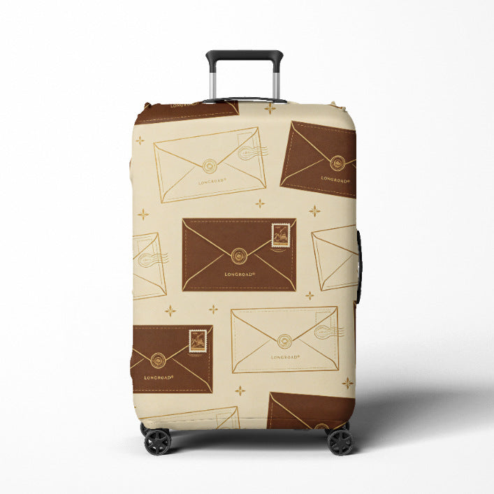 Women's suitcase cover in elegant vintage design Bowlift