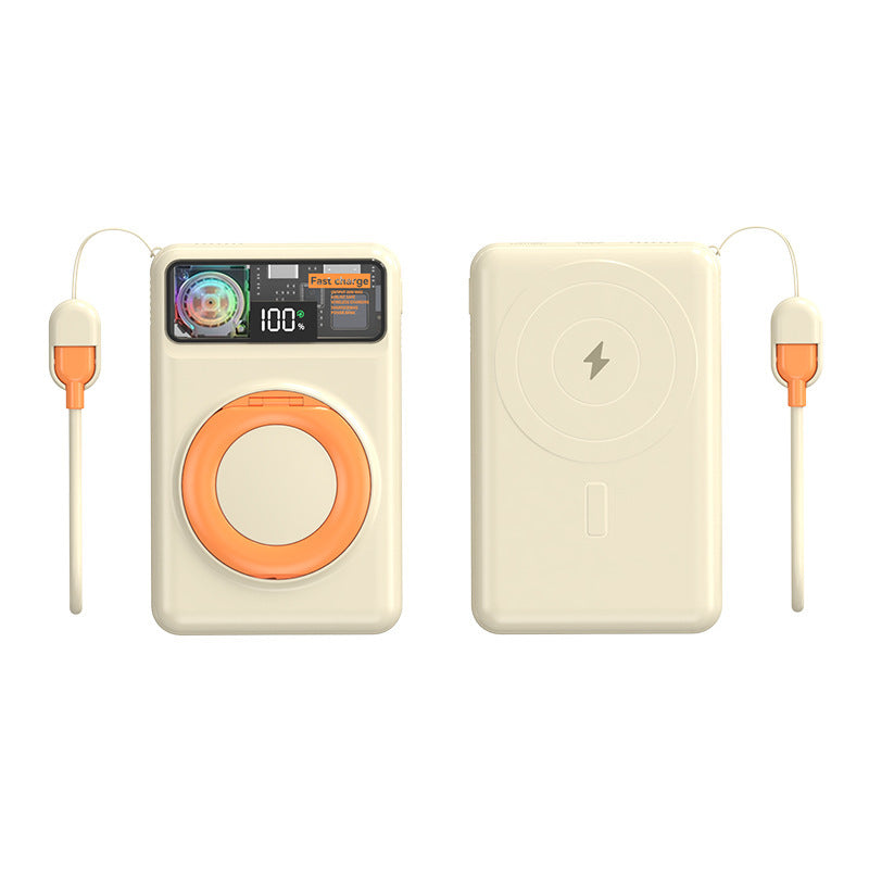 Portable power bank with fast charging function and LED display Bowlift