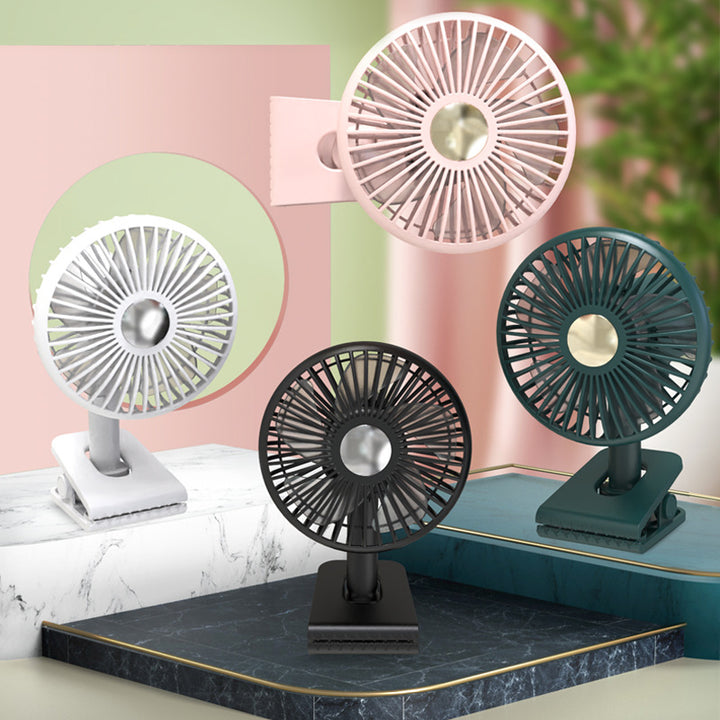 Compact Portable USB Desk Fan Bowlift