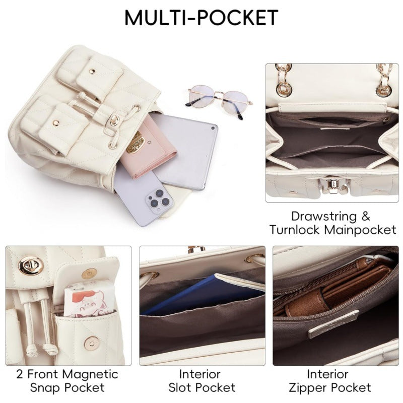 Chic Backpack-Handbag Bowlift