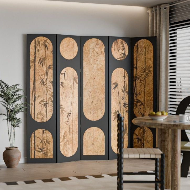 Artistic Floral Room Divider Bowlift