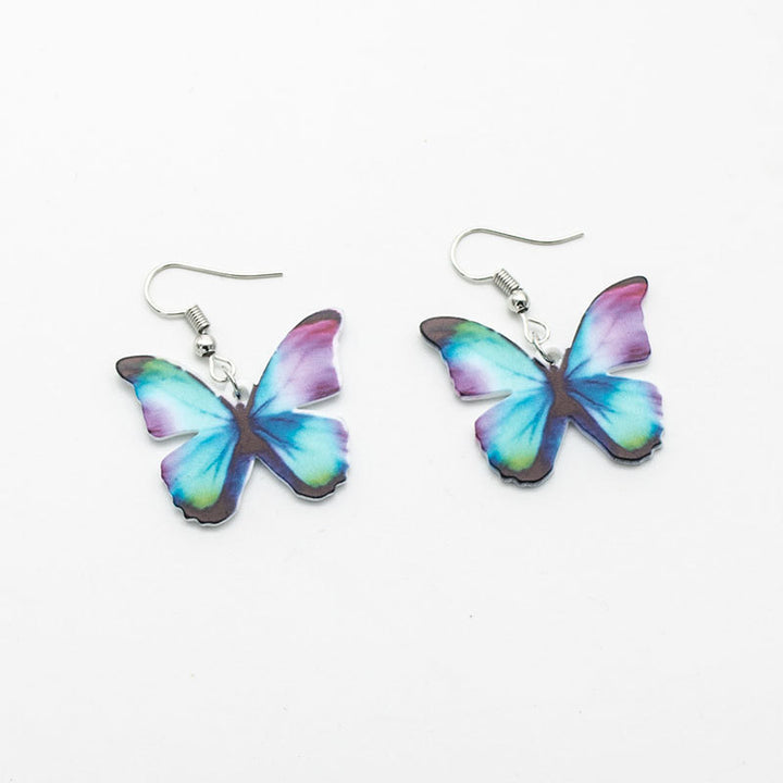Butterfly-Inspired Dangle Earrings Bowlift 1786866777