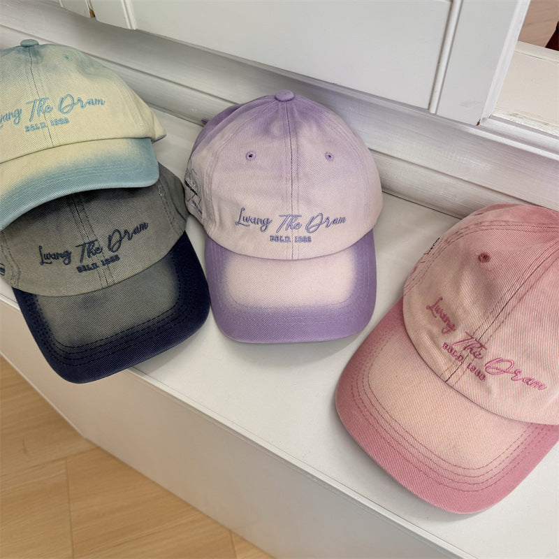Women's Vintage-Inspired Adjustable Baseball Cap Bowlift