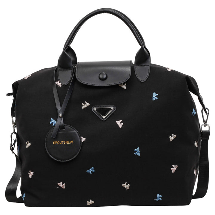 Stylish Embroidered Travel Handbag