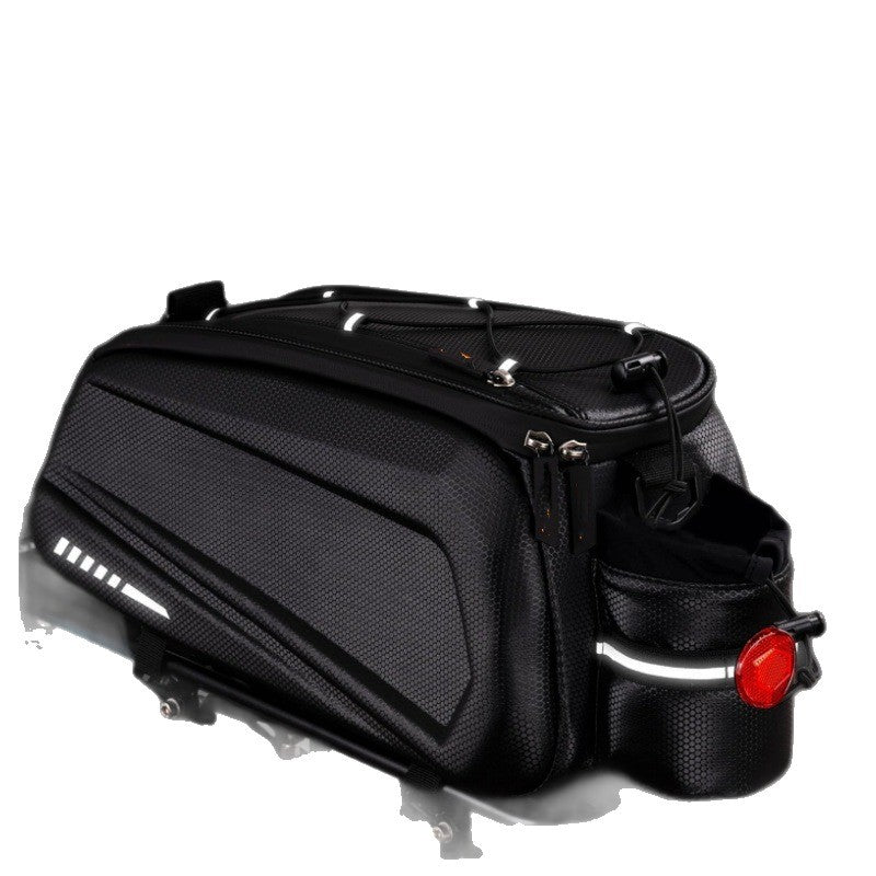Bike luggage carrier bag with waterproof material and reflective elements Bowlift