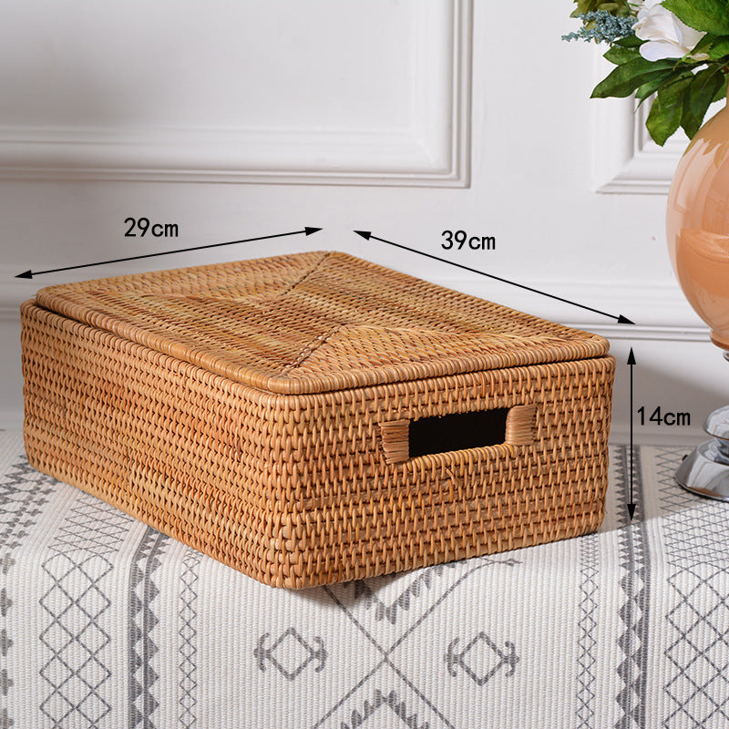 Storage box made of woven material Bowlift