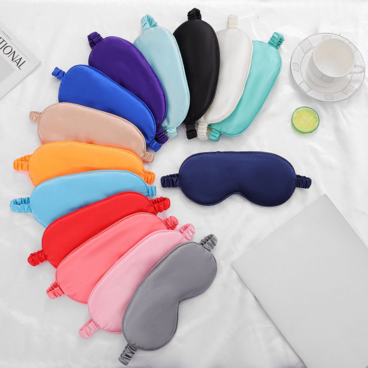 Unisex nan super soft sleep mask with ergonomic padding and adjustable elastic band Bowlift