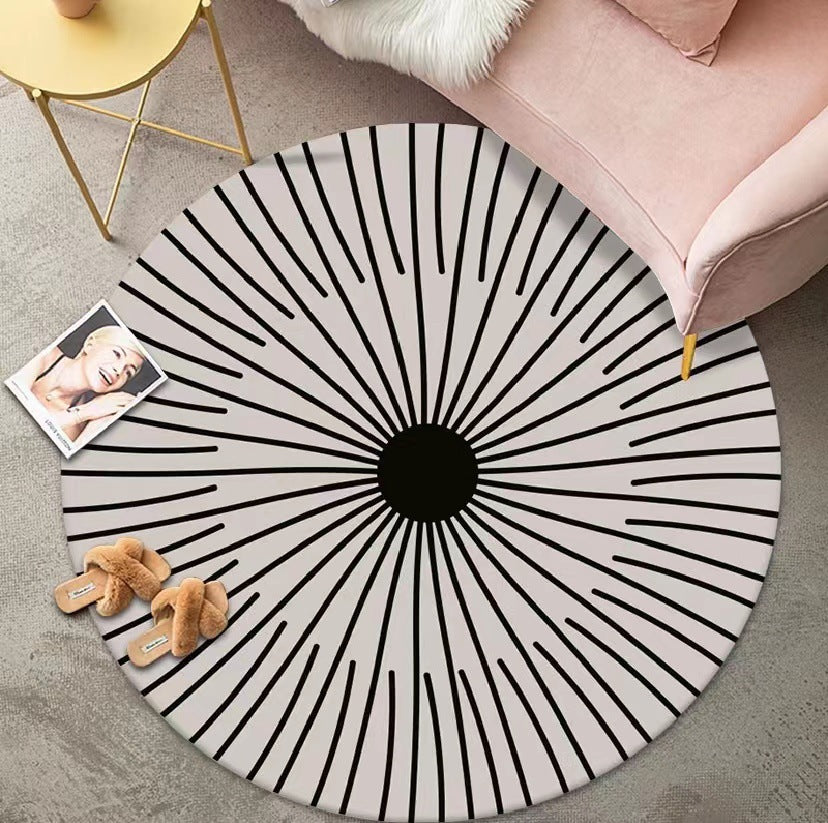 Modern Abstract Area Rug Bowlift