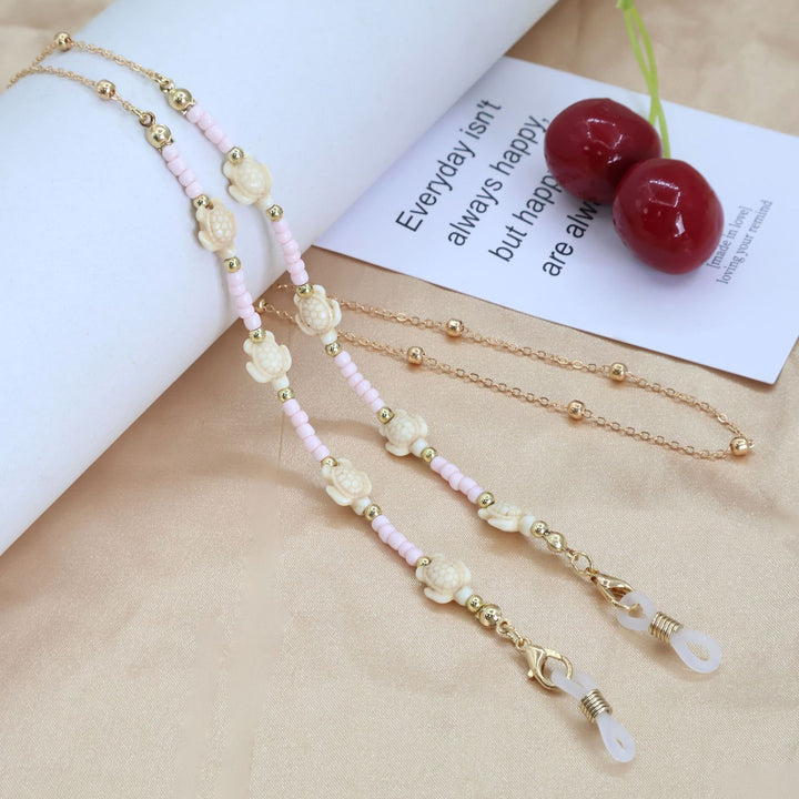 Decorative Beaded Eyewear Chain Bowlift