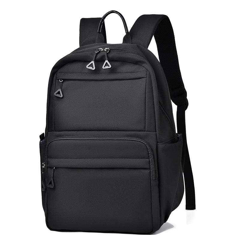 Urban leisure backpack with multifunctional zipper pockets Bowlift