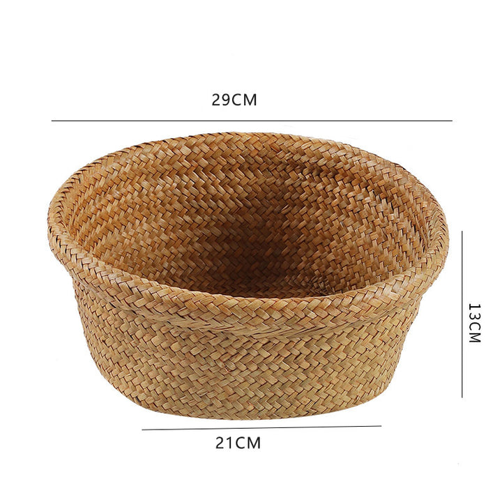 Natural Woven Serving Basket Bowlift