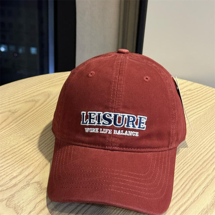 Women's Embroidered Leisure Cap Bowlift