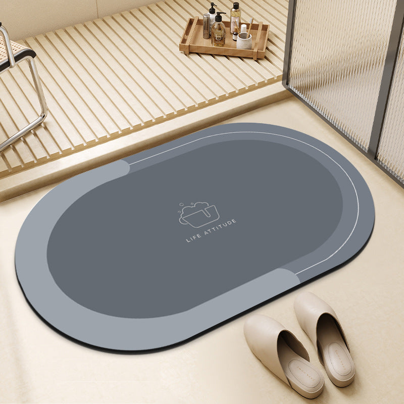 Textured Non-Slip Bath Mat Bowlift