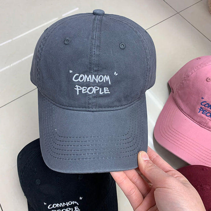 Men's Cotton Embroidered Baseball Cap Bowlift