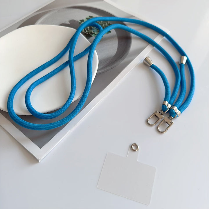 Colorful Dual-Clip Adjustable Lanyard Bowlift