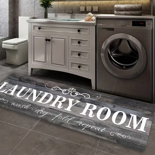 Laundry Room Runner Mat Bowlift