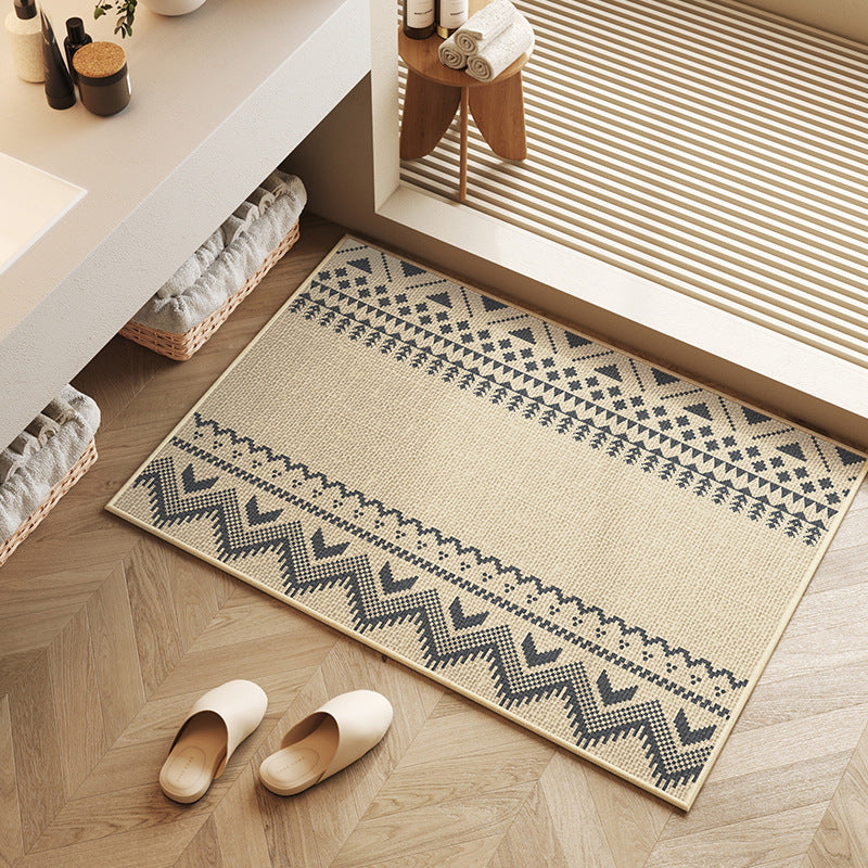 Playful Dachshund-Themed Bath Mat Bowlift