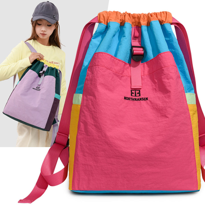 Colorful Drawstring Backpack Bowlift