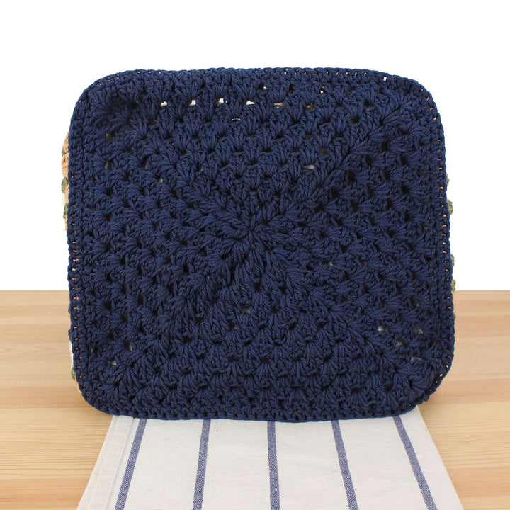 Handbag in Creative Granny Square Design Bowlift