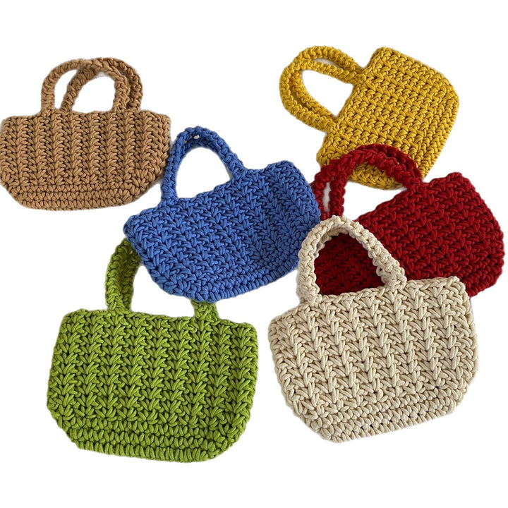 Handmade crochet handbag Bowlift