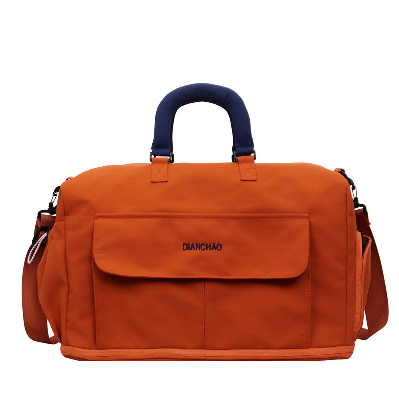Stylish Canvas Weekender Duffle Bag Bowlift