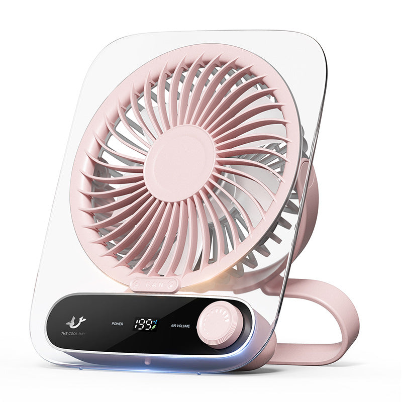 High-Performance Rechargeable Cooling Desk Fan Bowlift