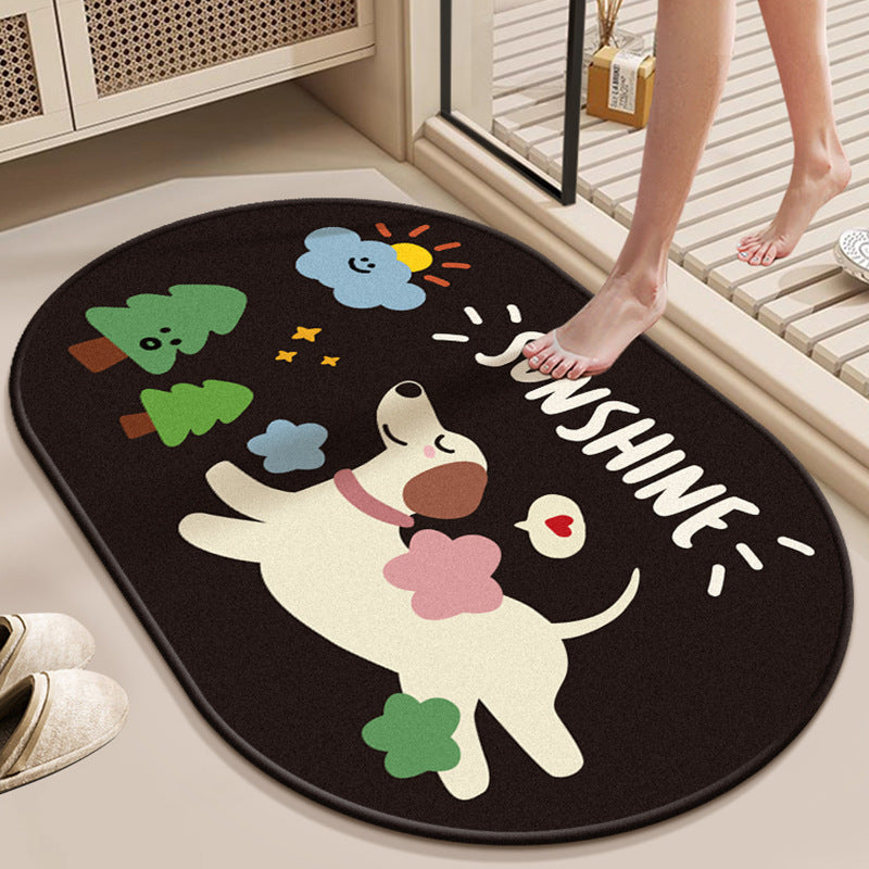Decorative Area Rug Bowlift
