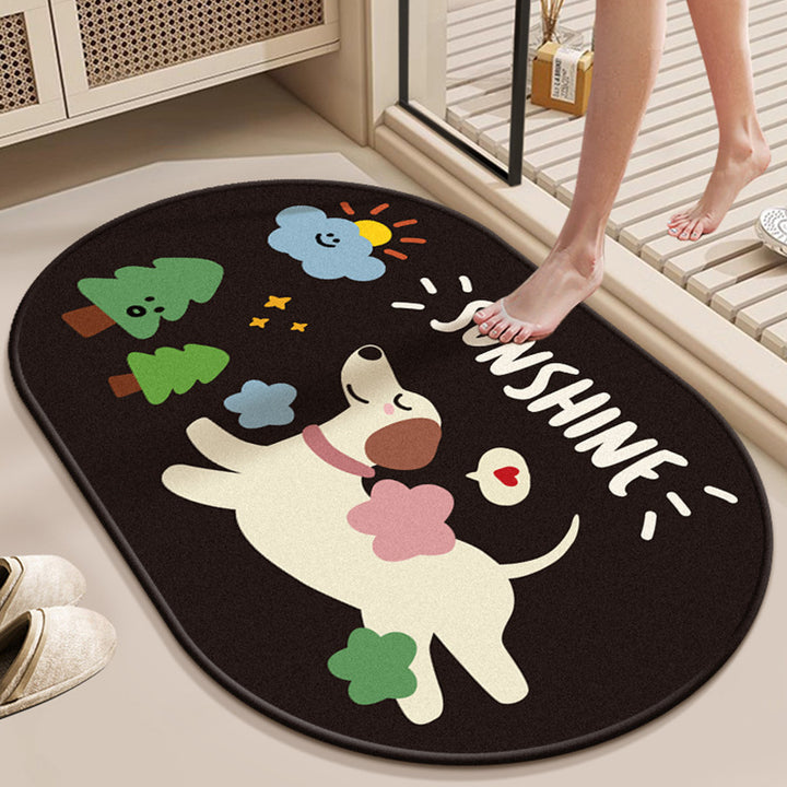 Decorative Area Rug Bowlift