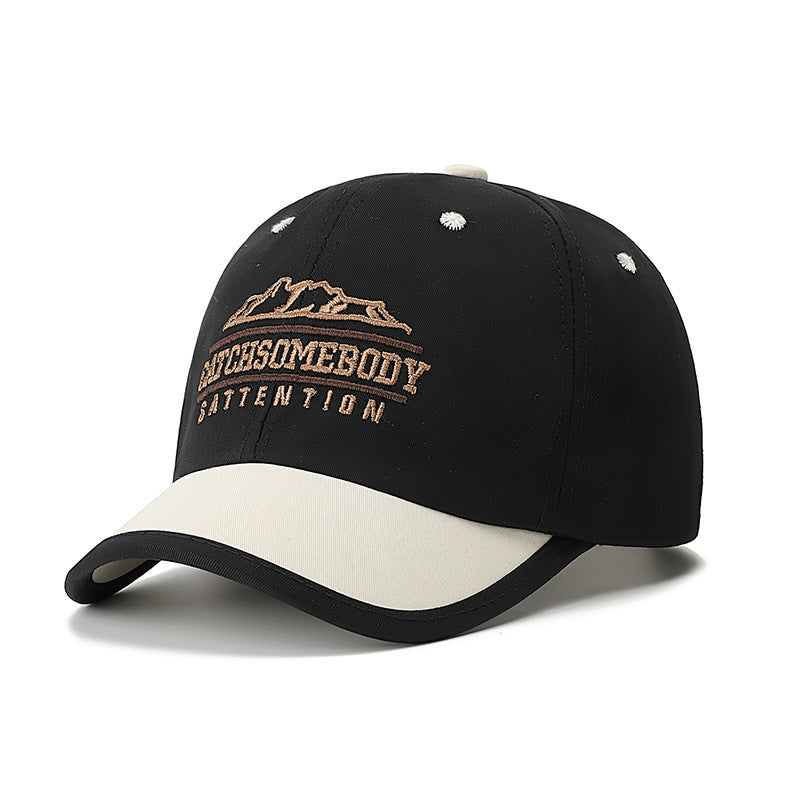 Women’s Sporty Leather Baseball Cap Bowlift