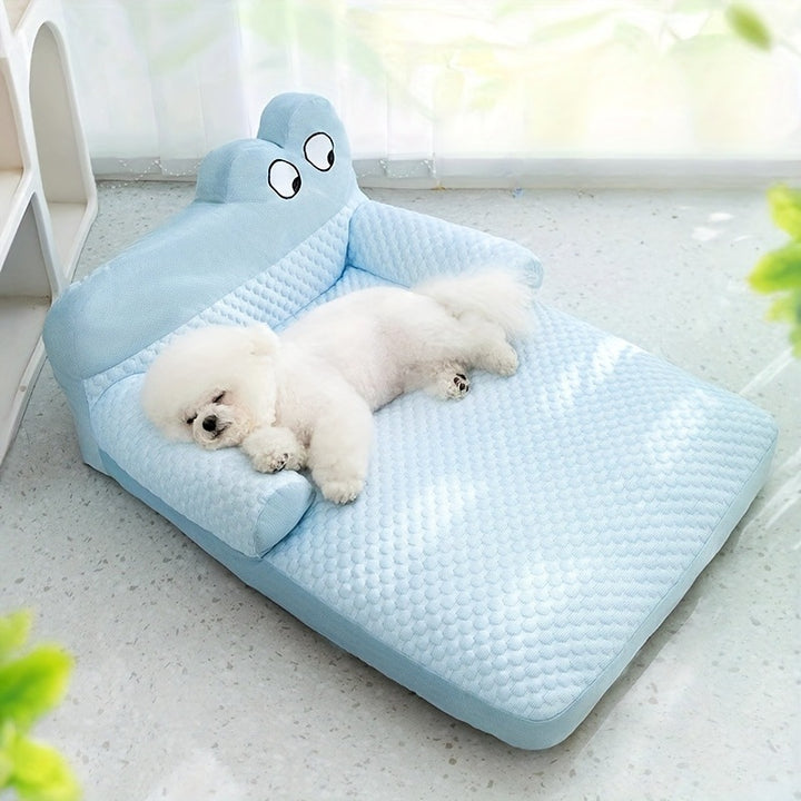 Fun-Shaped Plush Dog Bed