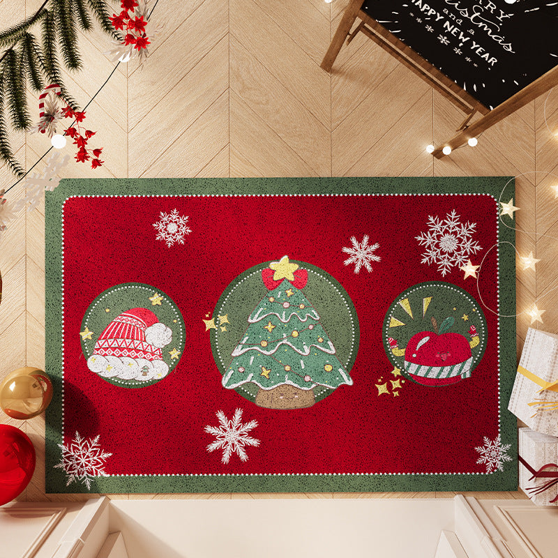 Christmas-Themed Indoor Doormat