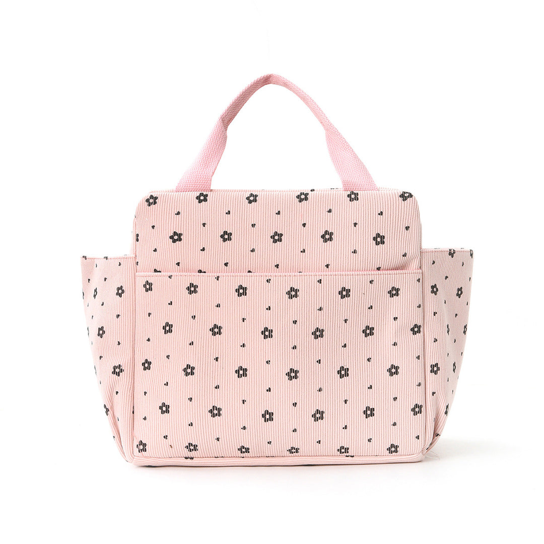 Practical Organizer Bag with Floral Design Bowlift