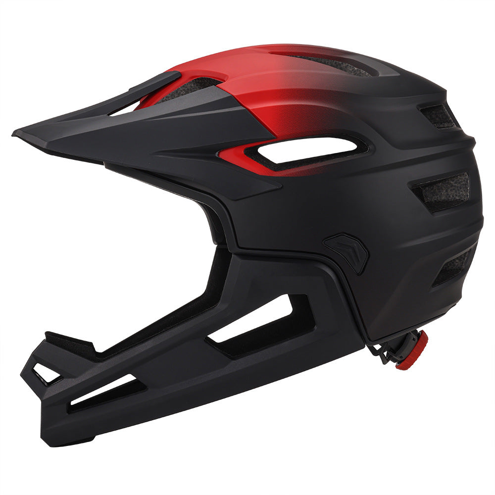 Full-Face Mountain Biking Helmet Bowlift