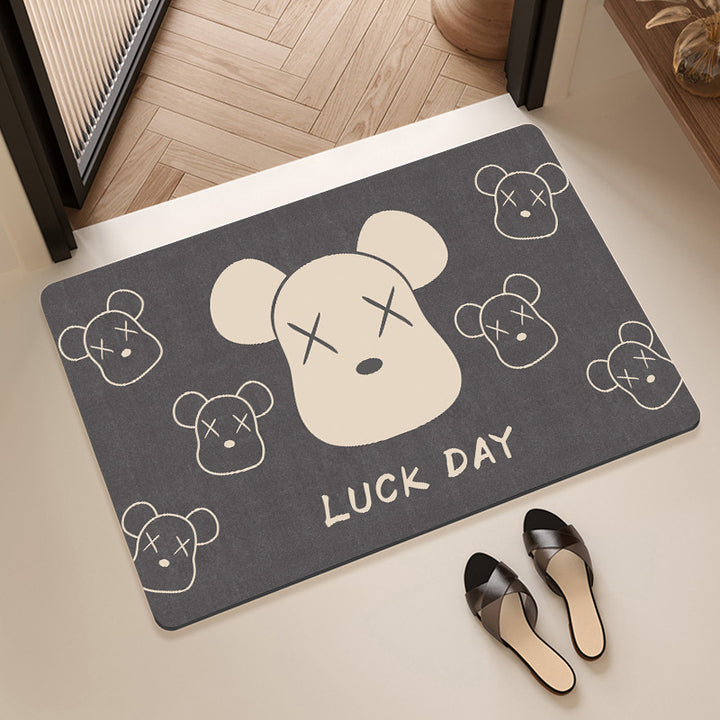 Decorative Cartoon-Themed Floor Mat Bowlift