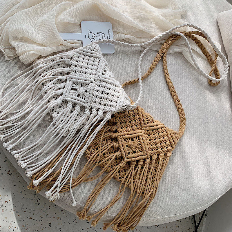 Macrame Shoulder Bag Bowlift