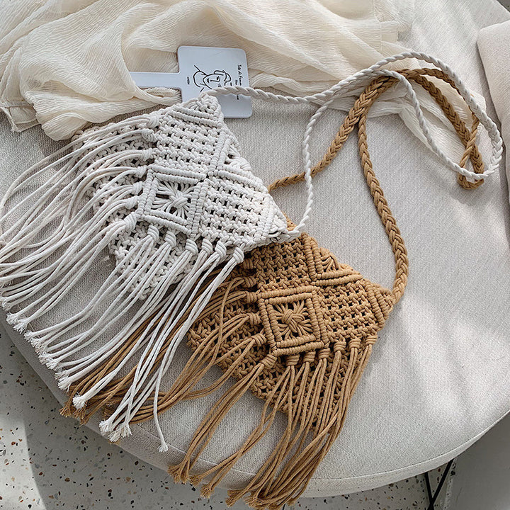 Macrame Shoulder Bag Bowlift
