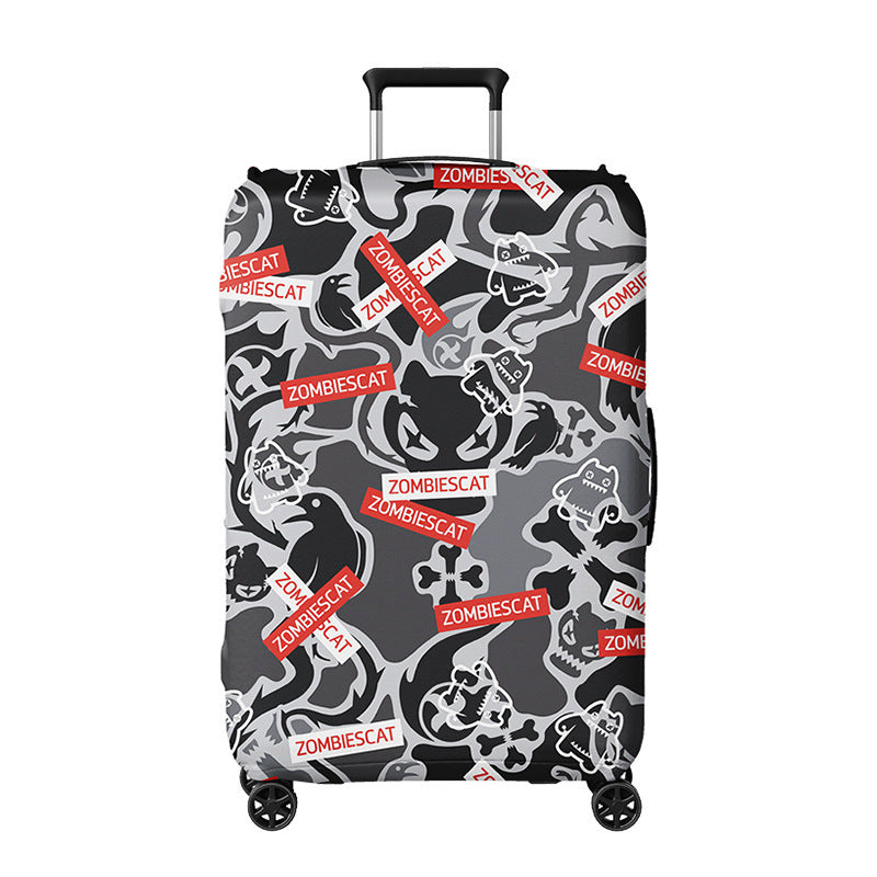 Unisex Hard-shell suitcase with cheerful pirate motif Bowlift