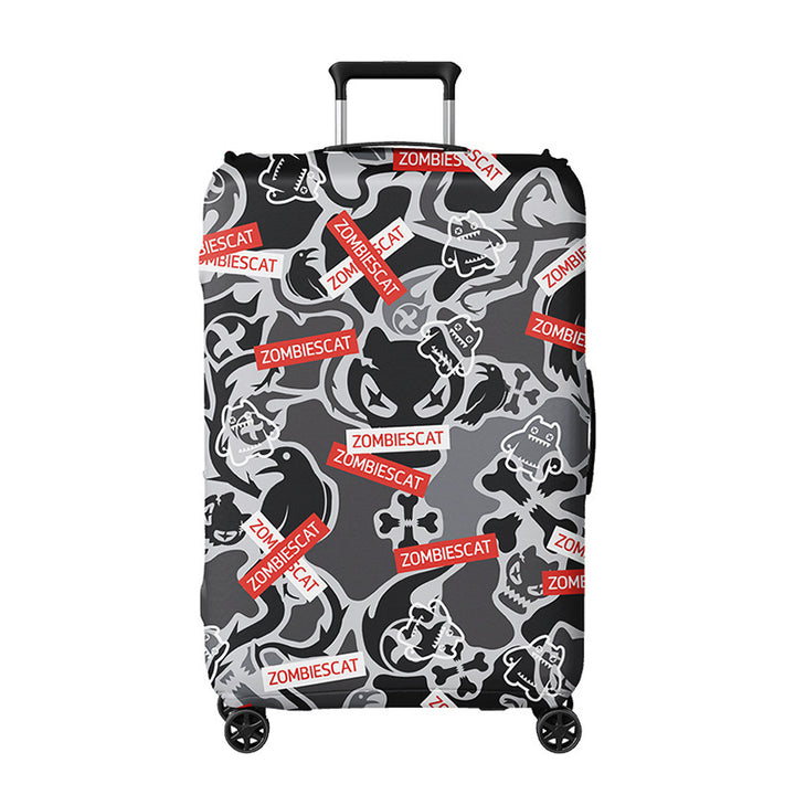 Unisex Hard-shell suitcase with cheerful pirate motif Bowlift