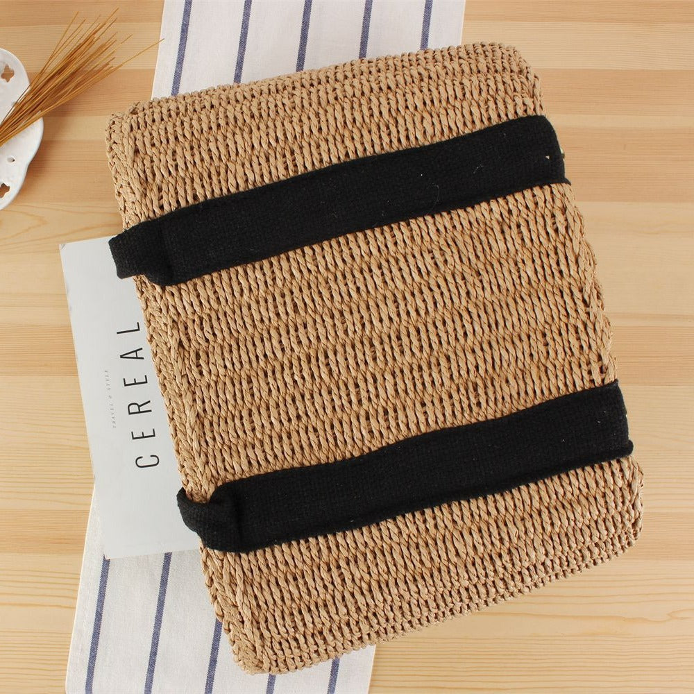 Stylish Braided Tote Bag Bowlift