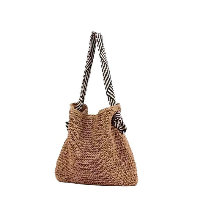 Trendy Macramé Tote with Playful Details Bowlift