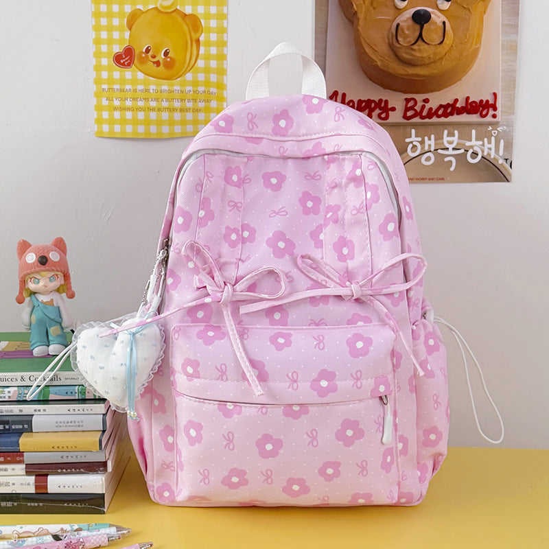 Floral Design Backpack Bowlift