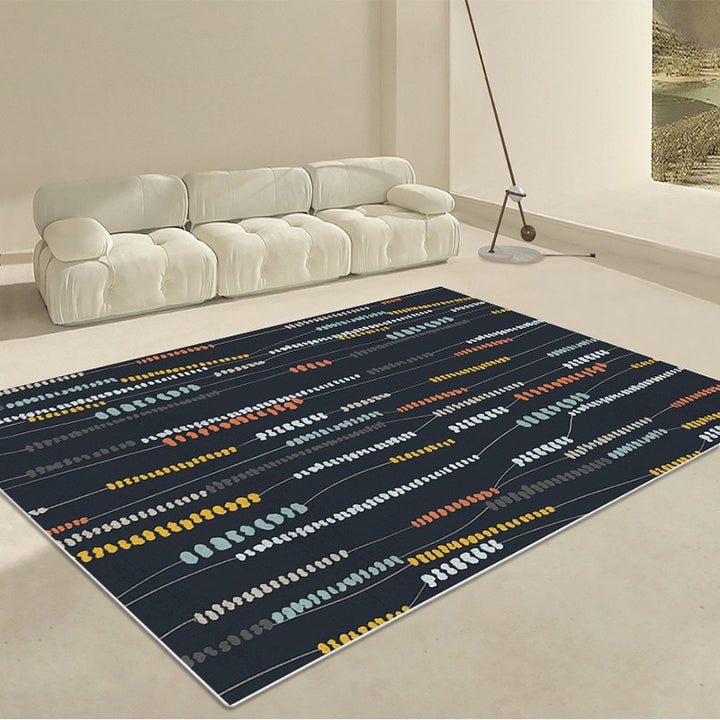 Geometric Pattern Area Rug Bowlift