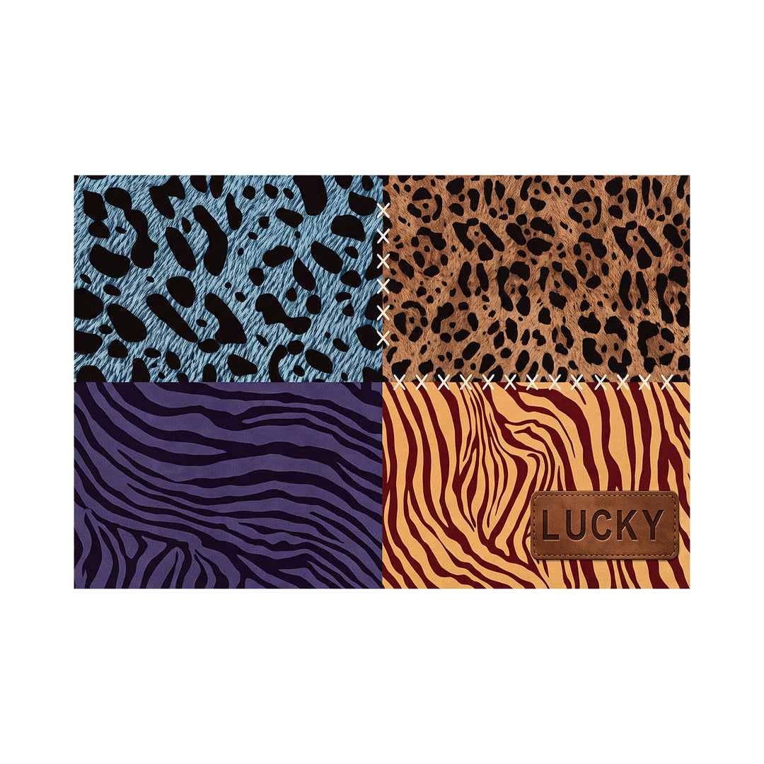 Artistic Floral Patterned Floor Mat Bowlift