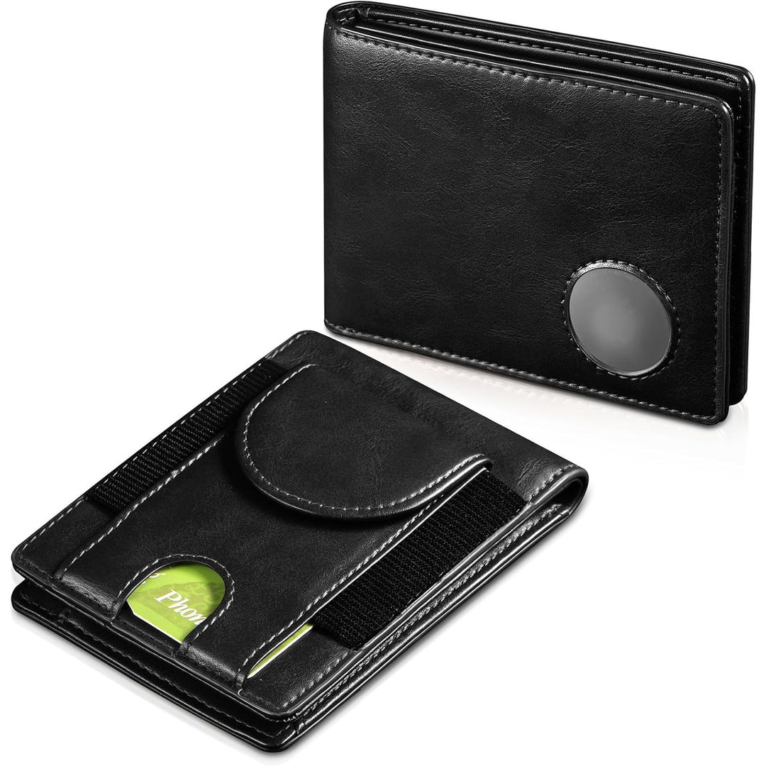 RFID-Blocking Multifunctional Leather Wallet Bowlift
