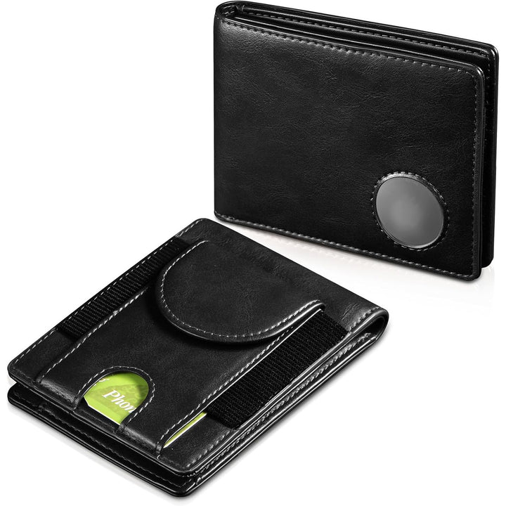 RFID-Blocking Multifunctional Leather Wallet Bowlift