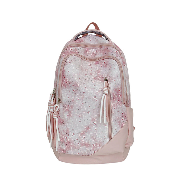 Starry-Themed School Backpack Bowlift