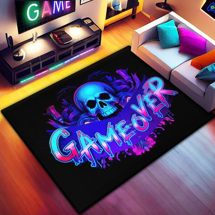 Gaming Controller-Themed Area Rug Bowlift