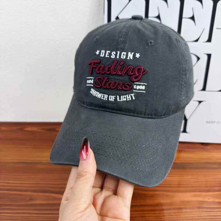 Women's Embroidered Cap with Inspirational Design Bowlift