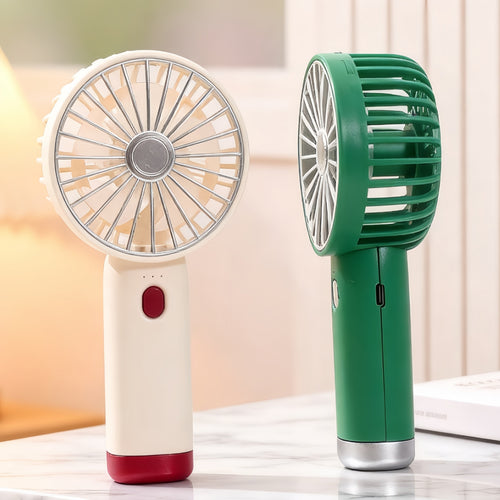 Ladies Portable Hand Fan with Powerful Battery and Ergonomic Design Bowlift