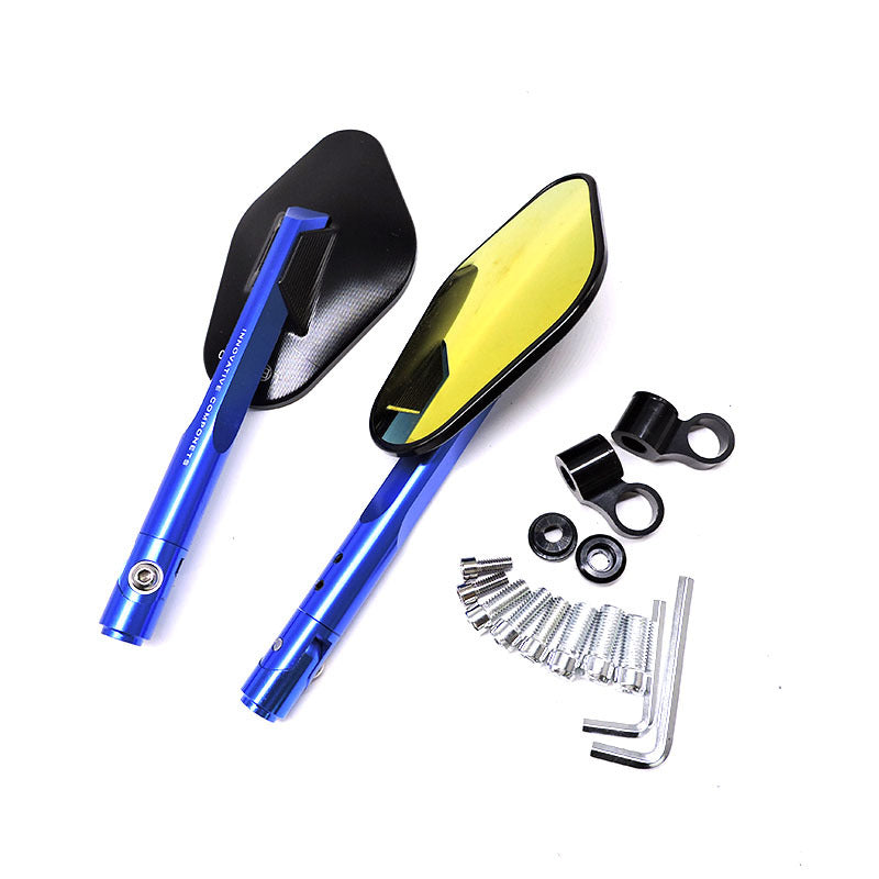 Adjustable Universal Motorcycle Side Mirrors Bowlift